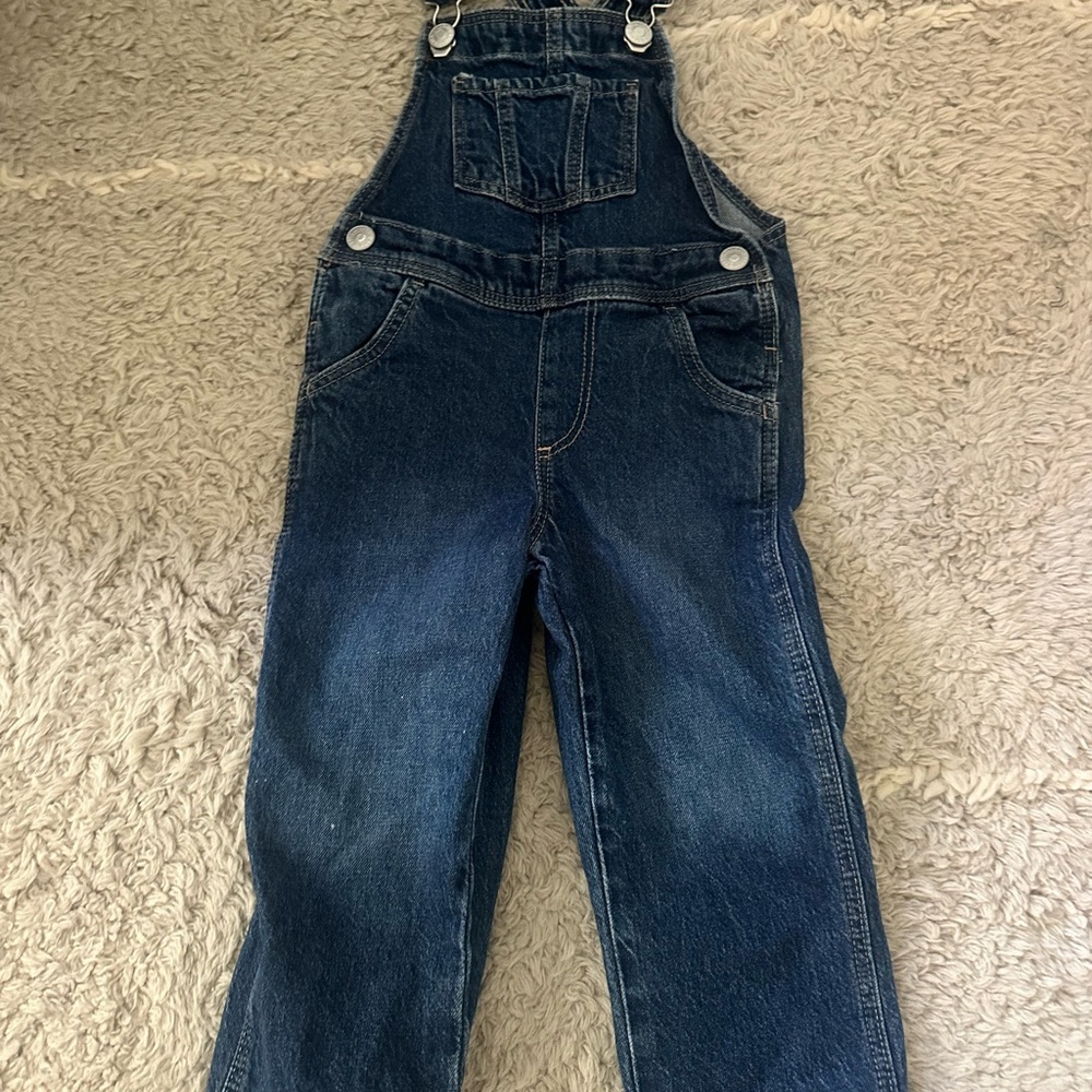 H&M Dark Blue Denim Kids Overalls